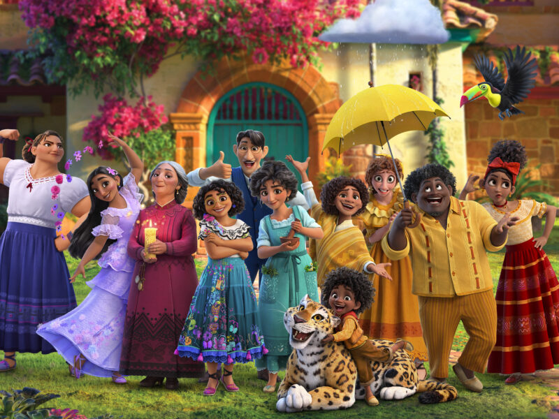encanto wins the golden globe for best animated film encanto group