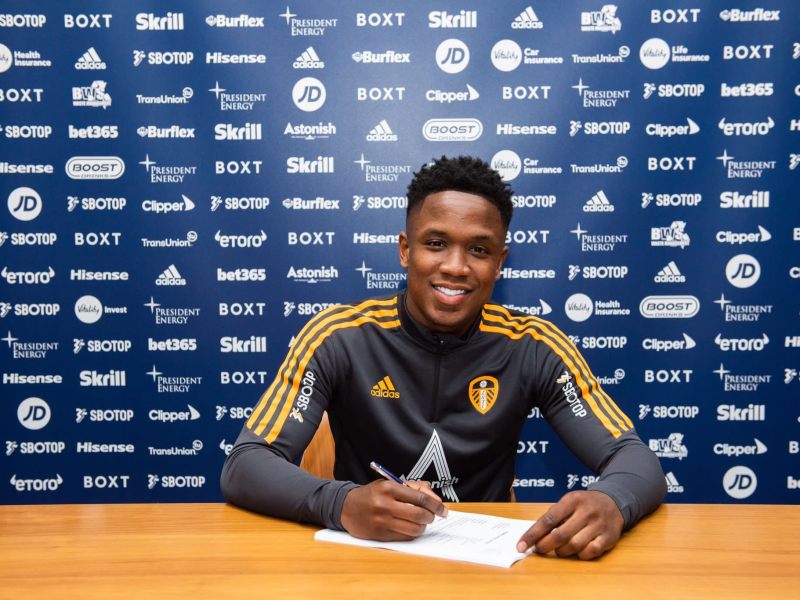 colombian winger luis sinisterra is a new player for leeds united in the premier league fxe usfwaaecdok