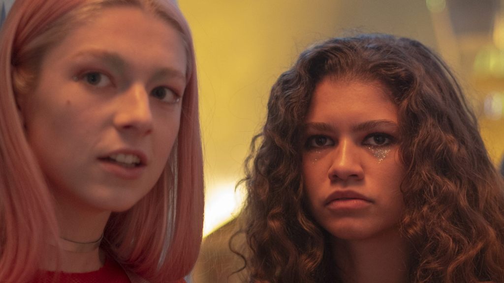 Euphoria Star Zendaya Makes History Thanks To Her Participation In The Drama 4 Zendaya on Euphoria's Set