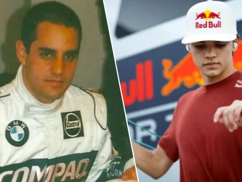 sebastian montoya follows the steps of his father juan pablo montoya juan pablo montoya sebastian montoya