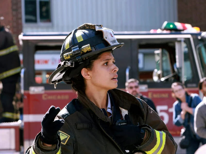 stellas fate on chicago fire unveiled did she and carver survive the explosion stella chicago fire 1108 1