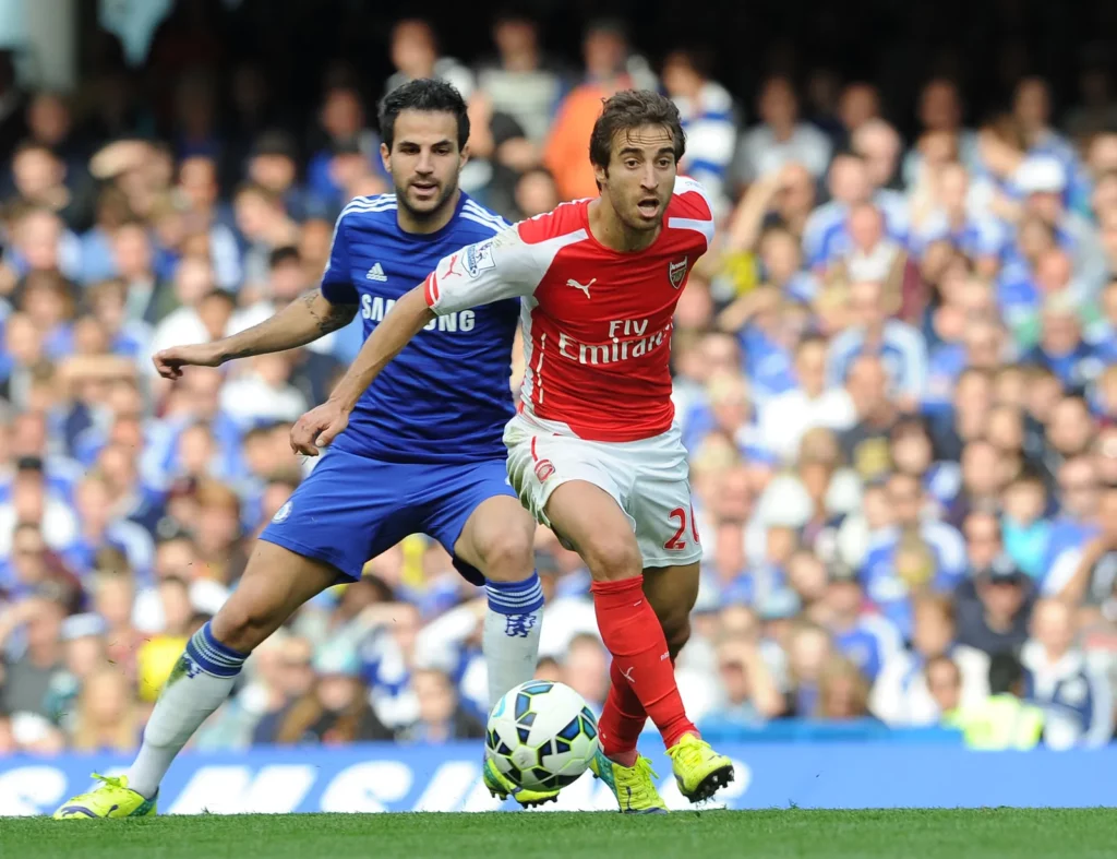 How Arsenal's Mathieu Flamini Became Worth 30 Times More Than Cristiano Ronaldo 3 Flamini playing for Arsenal FC