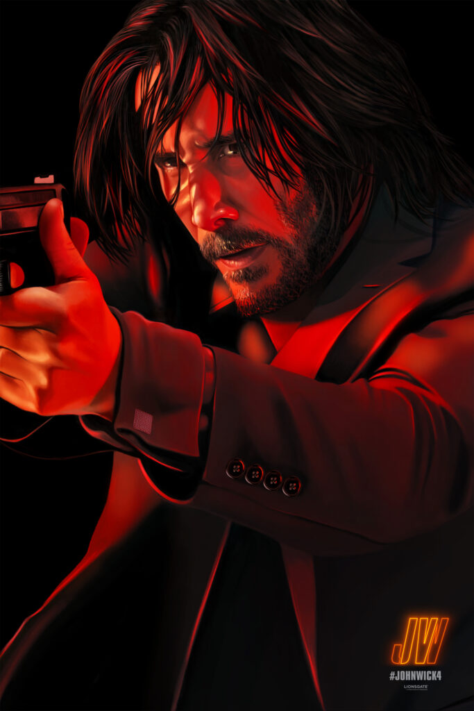 12 artists, 9 countries, 1 solo John Wick 4 18 Flore Maquin (France)