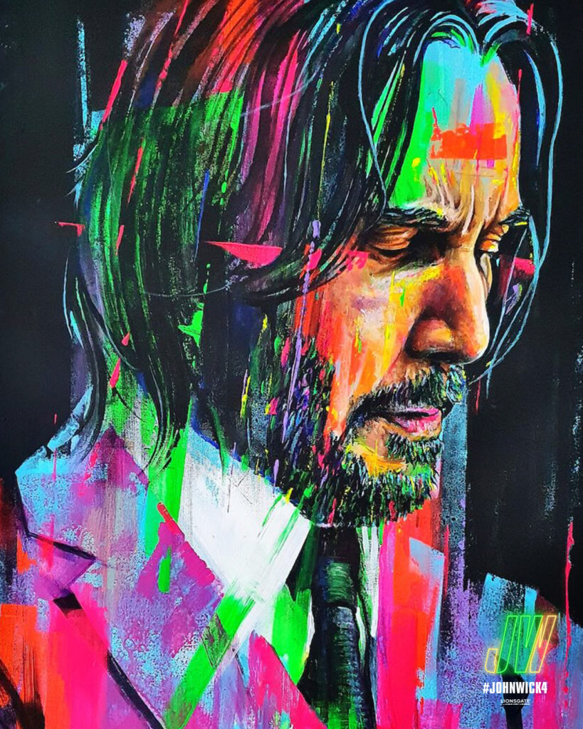 12 artists, 9 countries, 1 solo John Wick 4 15 Yann Couedor (Francia)