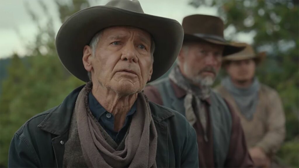 "1923": A Compelling Addition to the "Yellowstone" Universe 2 Harrison Ford on "1923"