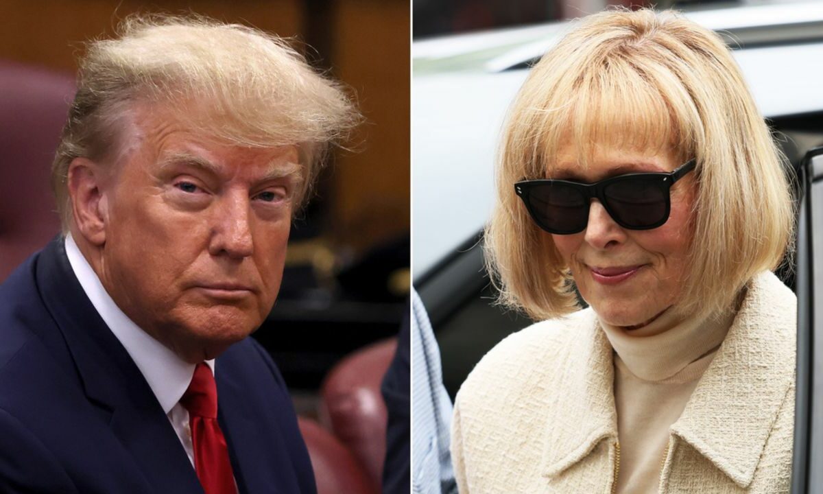 evidential battle in e jean carroll vs trump case progresses 230503155036 trump carroll split
