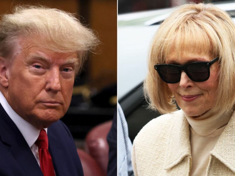 evidential battle in e jean carroll vs trump case progresses 230503155036 trump carroll split