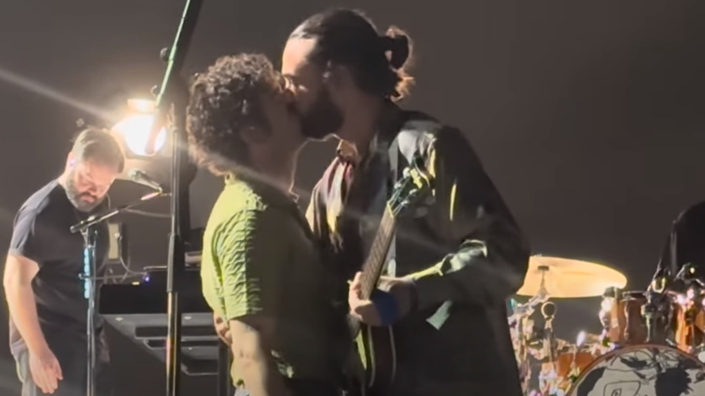 The 1975's Controversial Act in Malaysia and Its Financial Repercussions 2 The 1975 banned from performing in Malaysia after Matt Healy kisses male bandmate on stage