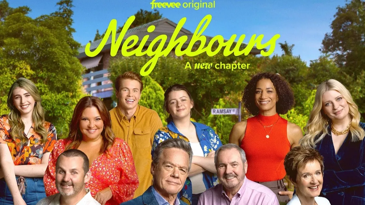 amazon freevee ushers in a new era for the beloved series neighbours neighbours a new chapter