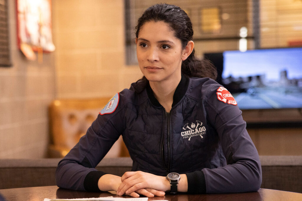 The Stellar Rise of Miranda Rae Mayo: A Journey Through Fire and Fame 14 Miranda Rae Mayo in Chicago Fire