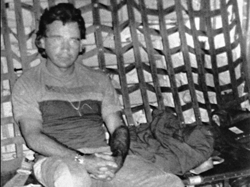 The Enigmatic Carlos Lehder and the days Ronnie Wood plays for him 15 Carlos Lehder during his arrest and extradition to USA