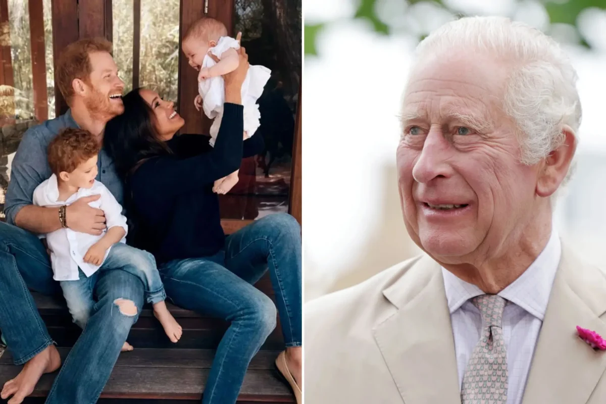 a royal reunion prince harry archie and lilibets heartfelt visit to king charles iii newspress collage ci6d3ee1t 1692181599600