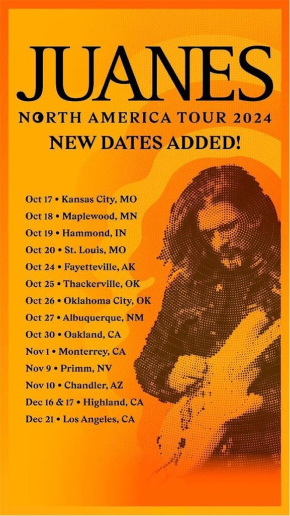 Juanes Announces Special Limited Series of New Concert Dates in the U.S. This Fall 12 juanes announces special limited series of new concert dates in the u s this fall unnamed 13