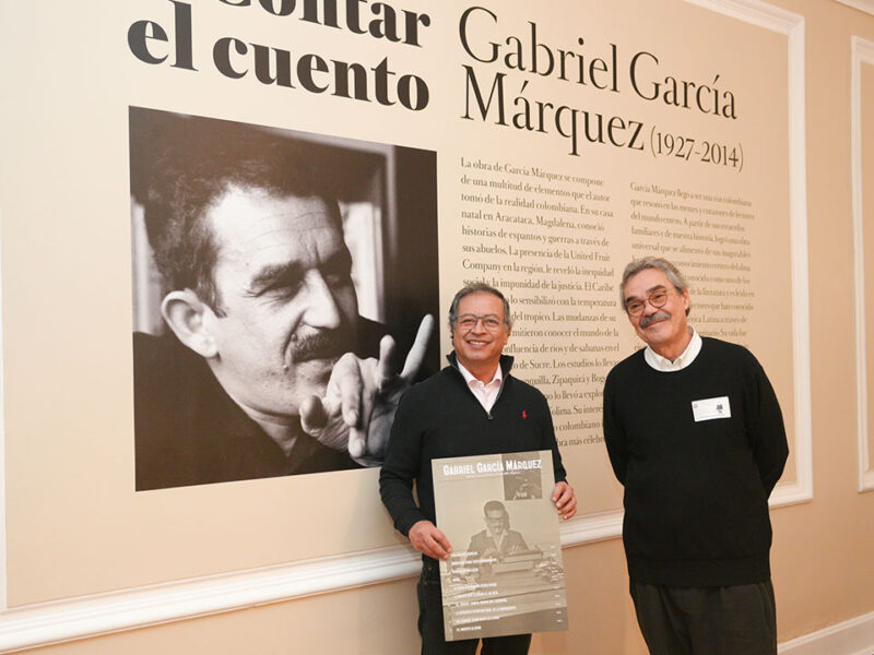 president petro honors gabriel garcia marquez with dedicated room in casa de narino 240708 01 inaugurada sala gabriel garcia marquez palacio presidencial 1280