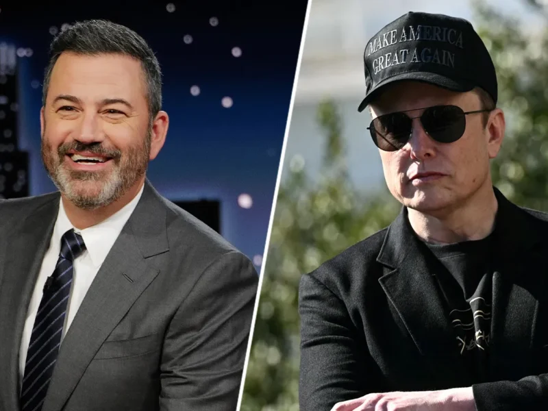 elon musk vs jimmy kimmel humor tesla woes and a cybertruck recall jimmy kimmel elon musk 2 shot