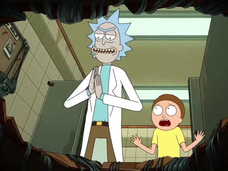 rick and morty season 8 breaks the rules with time travel twist rick and morty looking in the