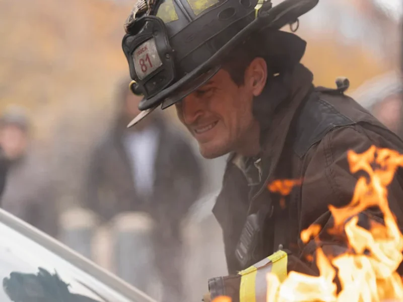 CHICAGO FIRE -- "Relief Cut" Episode 13012 -- Pictured: Jake Lockett as Sam Carver -- (Photo by: Peter Gordon/NBC)