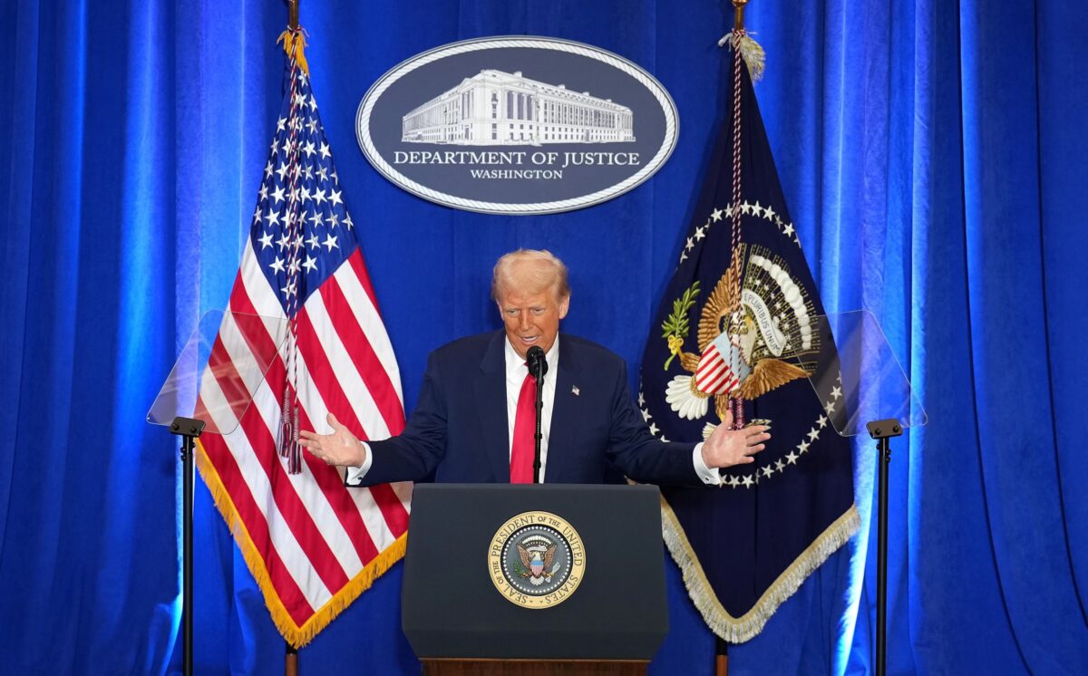 trumps fiery speech at the doj a direct challenge to legal norms donald trump 17 gty gmh 250314