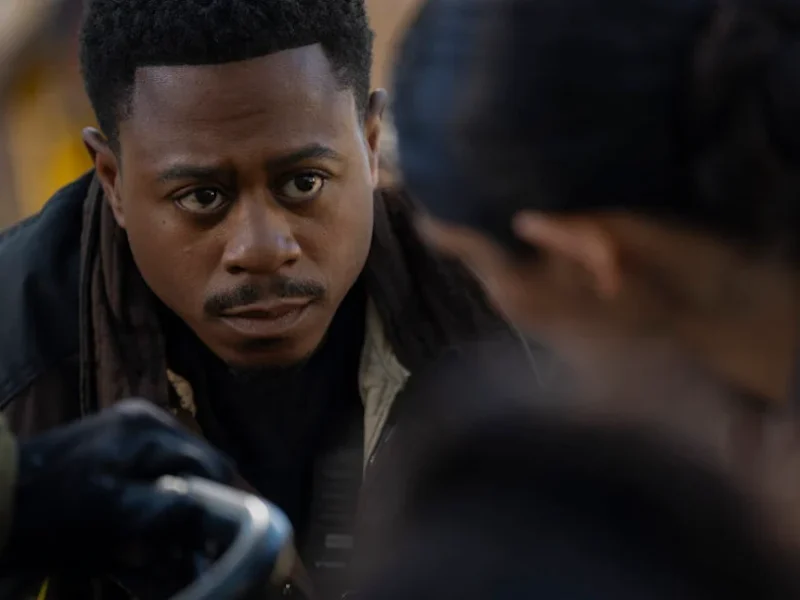 CHICAGO FIRE -- "Quicksand" Episode 13008 -- Pictured: (l-r) Daniel Kyri as Darren Ritter