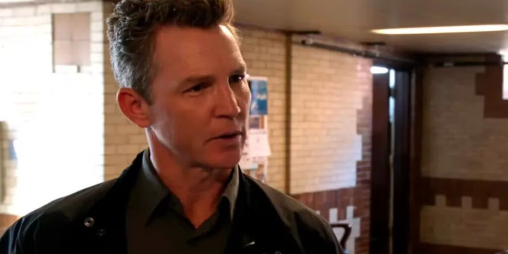 chicago p d reid targets burgess while plotting voights downfall chicago pd reid standing in th