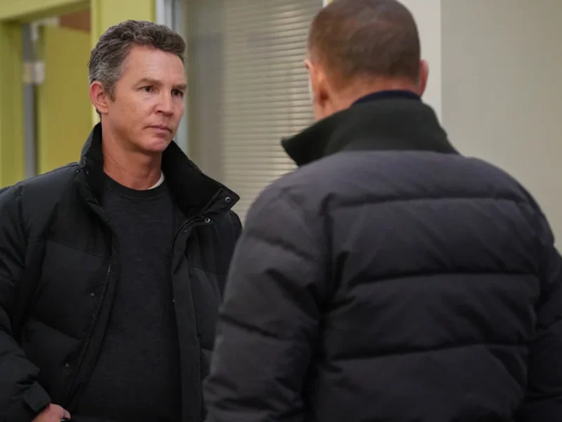CHICAGO P.D. -- "Demons" Episode 12018 -- Pictured: Shawn Hatosy as Deputy Chief Reid -- (Photo by: Elizabeth Sisson/NBC)