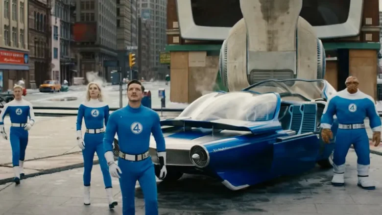 Still from the latest trailer for "The Fantastic Four: First Steps." (Image credit: Marvel Studios)