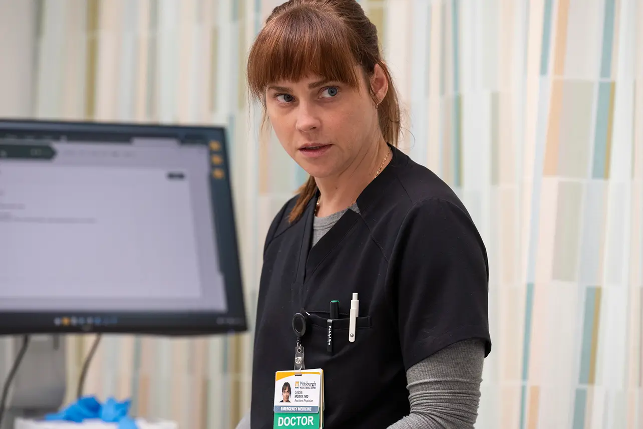 These 5 The Pitt Characters Are Officially Out for Season 2 22 Fiona Dourif as Dr. Cassie McKay