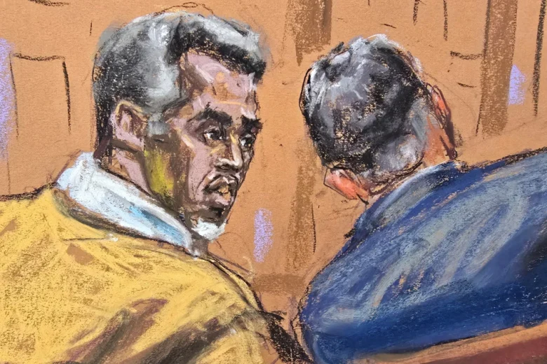 sean combs trial key challenges for prosecutors in proving racketeering and sex trafficking charges 250519 diddy sketch aa 426 4d9