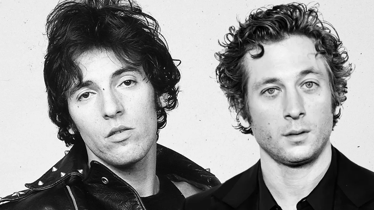 inside bruce springsteens deeply personal biopic starring jeremy allen white bruce springsteen and jeremy a