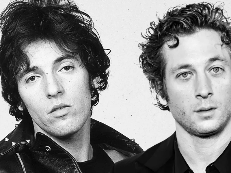 inside bruce springsteens deeply personal biopic starring jeremy allen white bruce springsteen and jeremy a