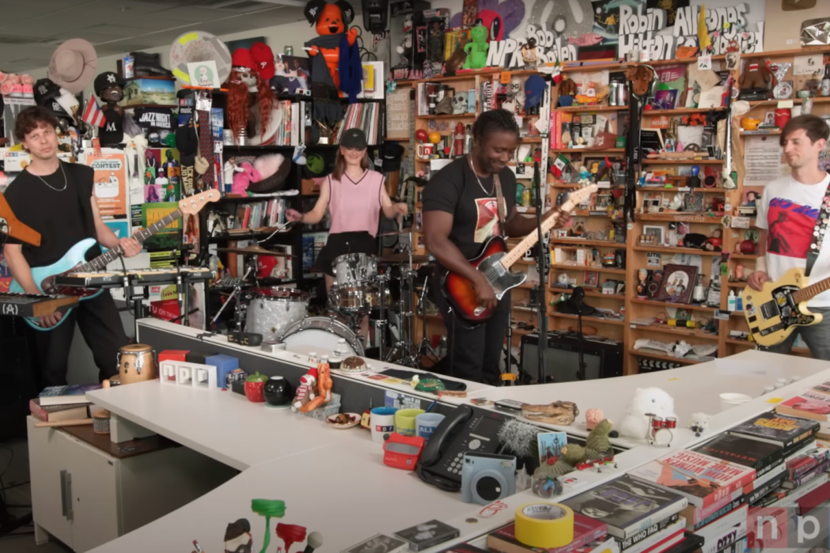 bloc party shines with nostalgia and freshness in their tiny desk concert bloc party tiny desk