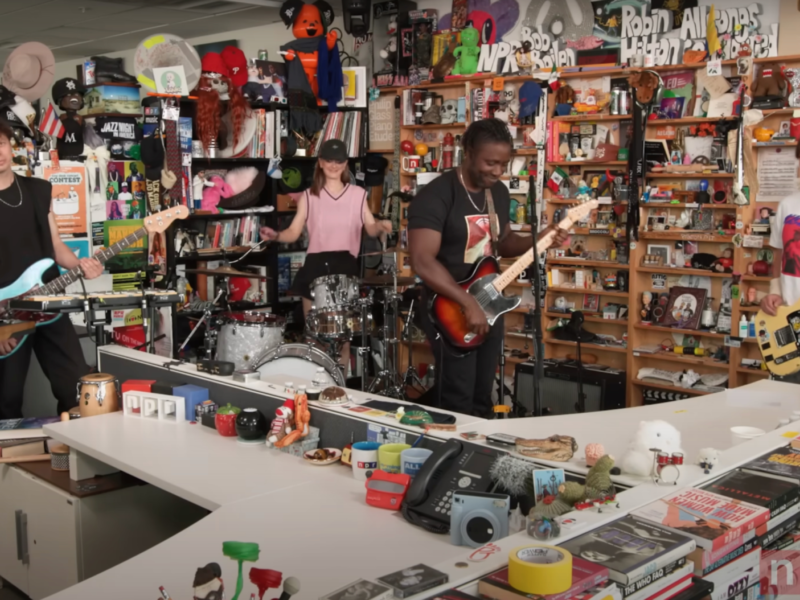 bloc party shines with nostalgia and freshness in their tiny desk concert bloc party tiny desk