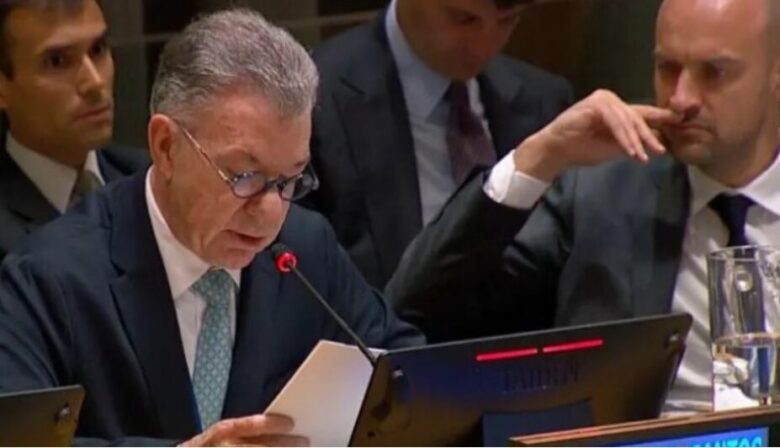 juan manuel santos calls for palestinian state recognition as a path to peace juan manuel santos calls for p