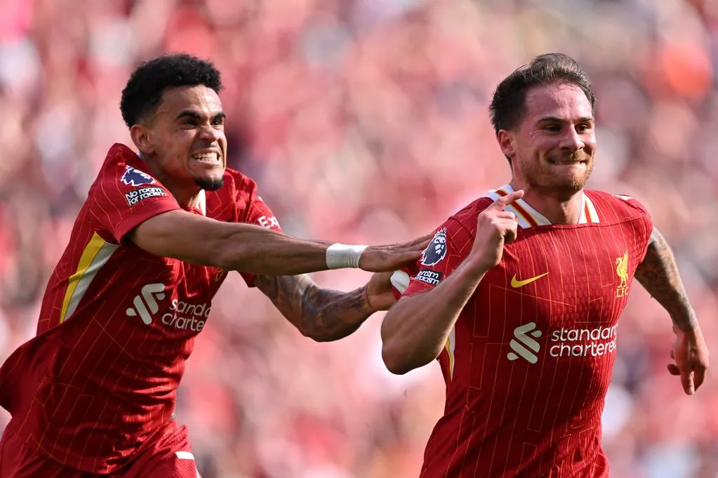 luis diazs emotional farewell shakes liverpool mac allister and van dijk react 0 gettyimages 2212252538