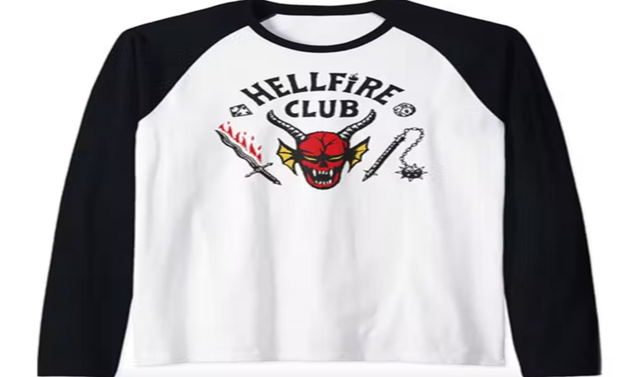 the story behind stranger things hellfire club shirt and where to buy it screen shot 2022 06 14 at 4.17