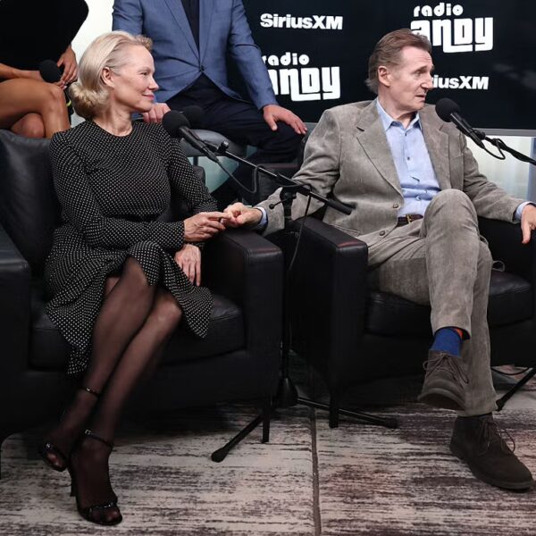 Pamela Anderson and Liam Neeson Spark Romance Rumors at SiriusXM Event