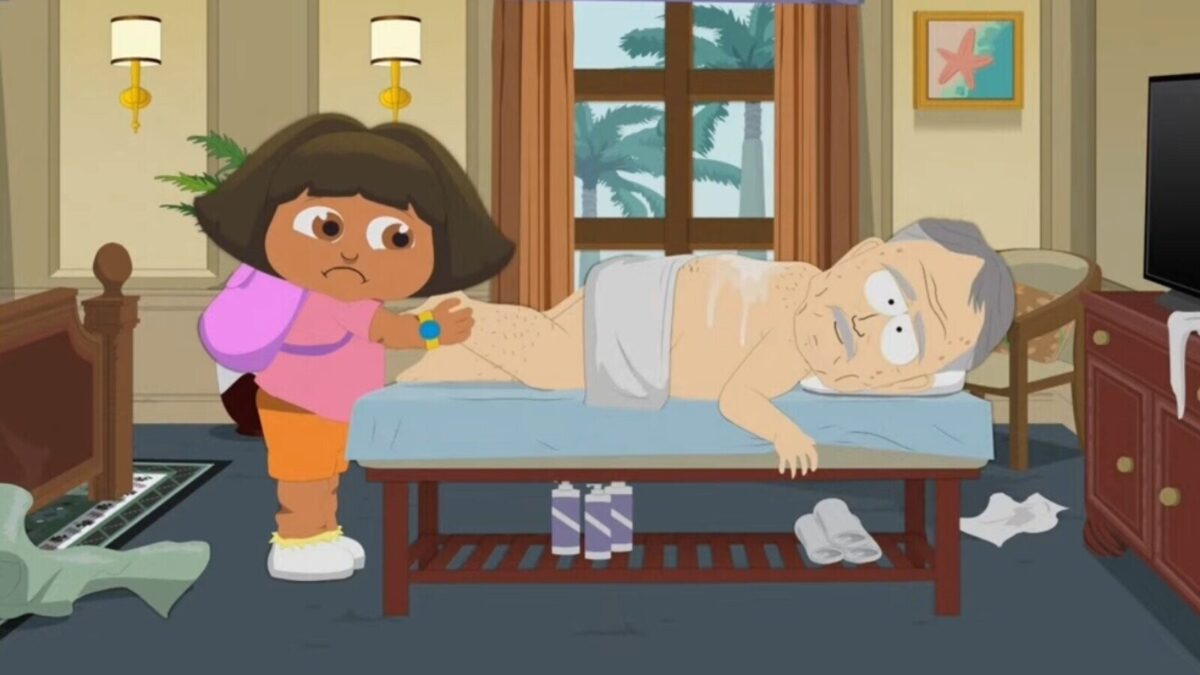 south park season 27s dark dora the explorer parody pushes boundaries dora south park